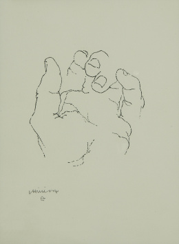 626.  EDUARDO CHILLIDA (San Sebastián, 1924 - 2002)Esku