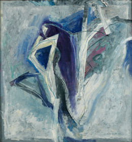 1022.  ALBERTO SOLSONA (Barcelona, 1947 - Madrid, 1988)“Jardín Botánico XXII”, 1986.