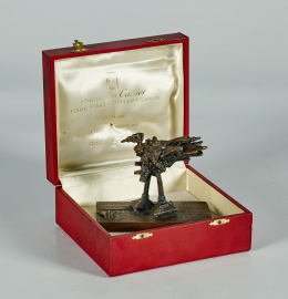 1069.  CÉSAR BALDACCINI (Marsella, 1921 - París, 1998)“Poule Cartier”, c.1986.