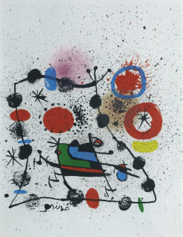 983.  JOAN MIRÓ (Barcelona, 1893 - Palma de Mallorca, 1983)“Catálogo para la exposición Miró, Sala Pelaires, Palma de Mallorca”, 1970.