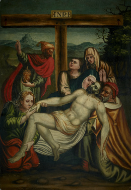 348.  ESCUELA TOLEDANA, SIGLO XVIDescendimiento..