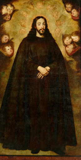 372.  ESCUELA ESPAÑOLA, SIGLO XVIICristo vestido de Jesuita..