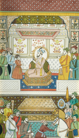 917.  ESCUELA PERSA, SIGLO XX“Harem”.