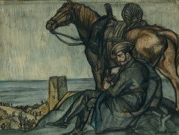 888.  GUSTAVO DE MAEZTU (Vitoria, 1887 - Estella, Navarra, 1947)“El General Zumalacárregui”.