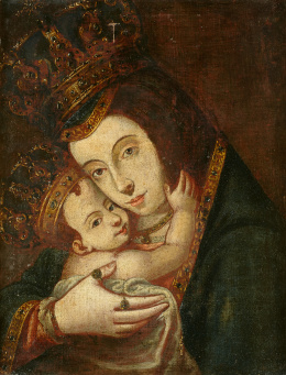211.  ESCUELA ESPAÑOLA, SIGLO XVIIIVirgen de Belén..
