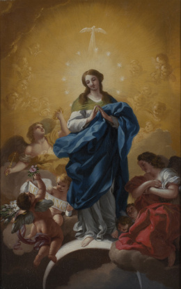 275.  JOSÉ DEL CASTILLO (1737-1793)Inmaculada Concepción.