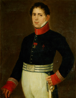 169.  JOSÉ MARÍA ARANGO (1790- 1833)Retrato de Don Francisco de Saavedra, Ministro de Hacienda con Carlos IV, Presidente de la Junta Suprema de Sevilla durante la Guerra de la Independencia..