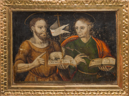 895.  ESCUELA ESPAÑOLA, SIGLO XVISantos Juanes..