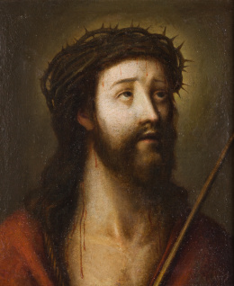 860.  ESCUELA ESPAÑOLA, SIGLO XVIIEcce Homo..