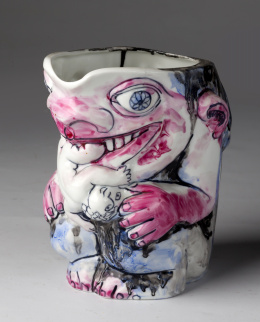 1061.  “Asoballar”De cerámica esmaltadaFábrica de Castro.