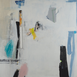 313.  JOAQUÍN CAPA (Santander, 1941)“Espacio en blanco con elemento vertical”, 1995.