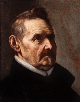 868.  JUAN VAN DER HAMEN Y LEÓN (1596-1631)Retrato de Bartolomé Leonardo de Argensola.h. 1620.