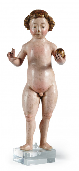 1361.  “Niño Jesús como Salvador del Mundo”Escuela de Malinas, h. 1500..