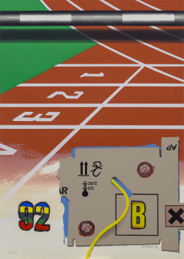 637.  PETER KLASEN (Lübeck, Alemania, 1935)Suite Olympic Centennial, 1992