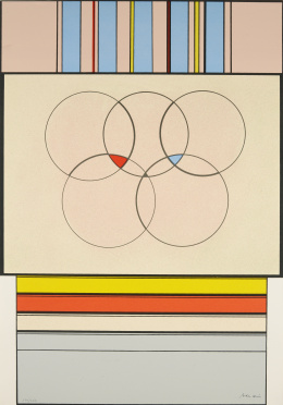 847.  CARMELO ARDEN QUINN (Rivera, Uruguay, 1913 - Savigny-sur-Orge, Francia, 2010)“Suite Olympic Centennial”, 1992.