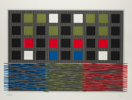 277.  JESÚS RAFAEL SOTO (Ciudad Bolivar, Venezuela, 1923 - París, 2005)“Suite Olympic Centennial”, 1992.