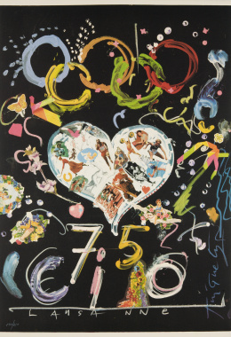 638.  JEAN TINGUELY (Friburgo, 1925 - Berna, 1991)Suite Olympic Centennial, 1992