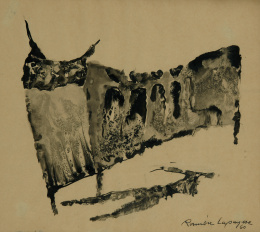 786.  RAMÓN LAPAYESE (Madrid, 1928 - Miami,1994)“Toro”.