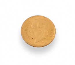 715.  Moneda de cinco pesos de los Estados Mexicanos Unidos. 1955.M