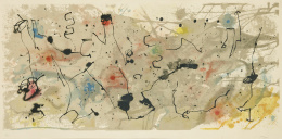 842.  JOAN MIRÓ (Barcelona, 1893 - Palma de Mallorca, 1983)Graphismes, 1961.