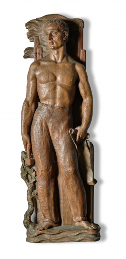 794.  JUAN DE ÁVALOS (Mérida, 1911 - Madrid, 2006)Homenaje a la industria.