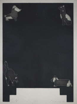 760.  EDUARDO ARROYO (Madrid, 1937) S.T, 1991.