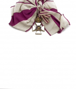 756.  Banda y venera de la gran cruz , de la Real y militar orden de San Hermenegildo. 1816