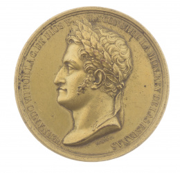 769.  Lote de siete medallas, seis medallas españolas y una francesa 