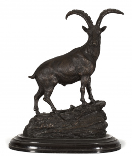 732.  NACHO MARTÍN (San Esteban del Valle, Ávila, 1953)Cabra montesa.