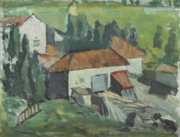 877.  FRANCISCO BORES (Madrid, 1898 - París, 1972)Sin título, c.1940.