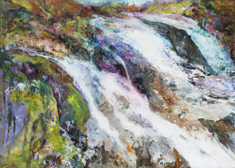 851.  MAX MONTIEL (Madrid, 1952)Cascada.