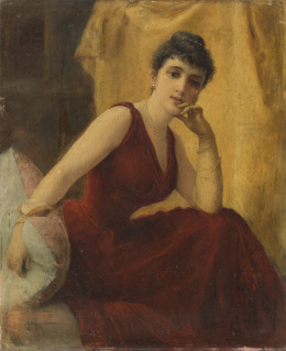 823.  JUAN ANTONIO BENLLIURE GIL (Valencia, 1860-Madrid, 1930)Ret