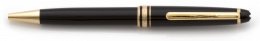 775.  Esferógrafo MONTBLANC MEISTERTUCK en laca negra.