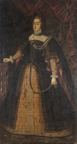 296.  ESCUELA ESPAÑOLA, SIGLO XVIIRetrato de Isabel de Portugal (1503-1539).