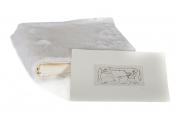 1053.  ANTONIO SAURA (Huesca, 1930 - Cuenca, 1998)La cámara ardiente, 1977.