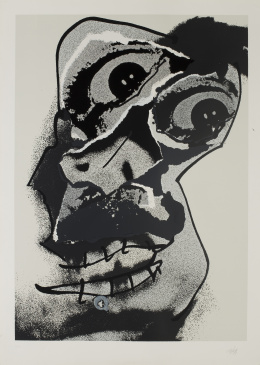 882.  ANTONIO SAURA (Huesca, 1930 - Cuenca, 1998)Moi nº112, 1976.