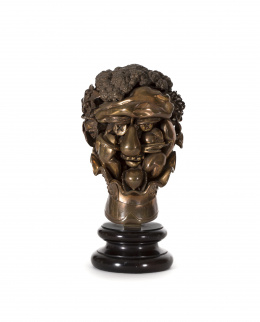 935.  MIGUEL ORTIZ BERROCAL (Villanueva de Algaidas, Málaga, 1933 - Antequera, 2006)Omaggio ad Arcimboldo (Opus 167), 1976-79.