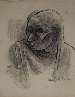 963.  ROBERTA GONZÁLEZ (París, 1909 - Neufmontiers, 1976)Figura femenina, 1948.