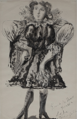 994.  BALTASAR LOBO (Cerecinos de Campos, Zamora, 1910 - París, 1993)Recuerdo de Vlčnov, Moravia, 1946.