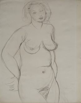 999.  JOSÉ PALMEIRO (Madrid, 1901 -  Libourne, 1984)Desnudo femenino.