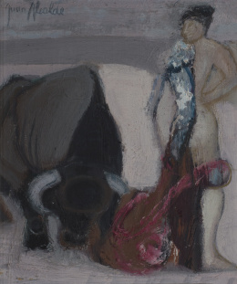 911.  JUAN ALCALDE (Madrid, 1918)Torero, 1979.