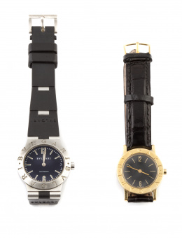 653.  Reloj BVLGARI modelo BULGARI BB 26 GL, P.70194 en oro de 18K