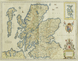 832.  WILLIAM JANSZOON BLAEU (1571-1638)“Scotia regnum”.