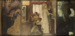 952.  EDUARDO CHICHARRO AGÜERA (Madrid, 1873-1949)La novia