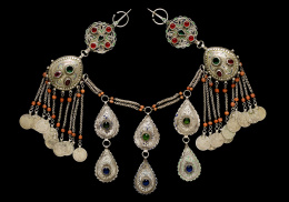 129.  Fíbula con pectoral de la tribu Zaiane, Khenifra