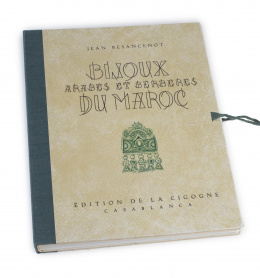 176.  Libro “Bijoux Arabes et Bereberes du Maroc” de Jean Besancenot