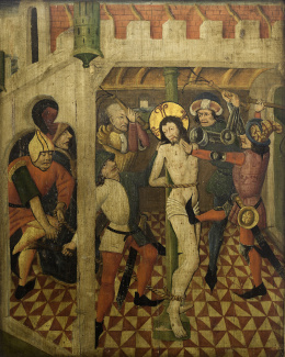854.  ESCUELA ALEMANA O AUTRIACA, FF. SIGLO XIV- PP. SIGLO XVFlagelación de Cristo.