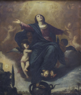 893.  ESCUELA ITALIANA, SIGLO XVIIInmaculada.