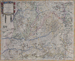 913.  JOHN SENEX (1678-1740) Mapa de Castilla.