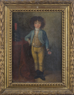 805.  ESCUELA ESPAÑOLA, SIGLO XVIIIRetrato de niño